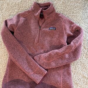Patagonia pink Quarter-Zip Pullover